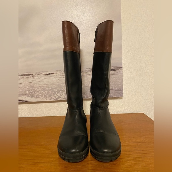 Hunter Cirano Leather Riding Equestrian Boots 8.5 - Picture 3 of 6